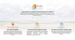 Desktop Screenshot of izuba.fr